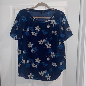 Banana Republic Floral Short Sleeve Top - Size S